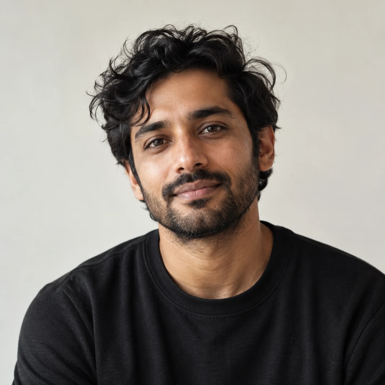 AI-generated studio portrait